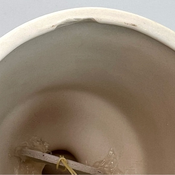 Vintage Bell~Veva 81~Ceramic Stoneware Pottery Leaves, Acorns, Hand Painted, 4” - Picture 8 of 9